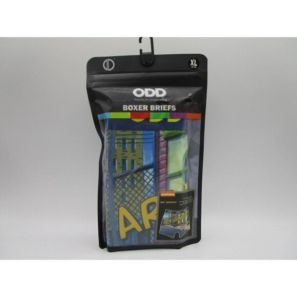 ODD Sox Hey Arnold Men's Size XL 36-38 Boxer Briefs Underwear Nickelodeon - Picture 1 of 3